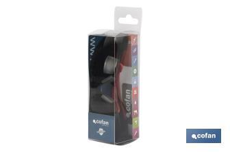 Gafas protectoras de seguridad super ligeras | Con lente oscura | Mayor protección y seguridad en el trabajo - Cofan