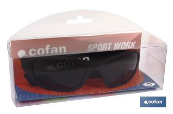 Polarised safety glasses | UV protection | Maximum protection against reflections, sun and glares - Cofan