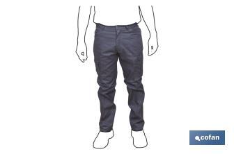 Calça de trabalho | Modelo Servet | Varias Cores | Material 65% Poliéster e 35% Algodão - Cofan