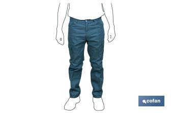 Pantalón de Trabajo | Modelo Servet | Varios Colores | Material 65% Poliéster y 35% Algodón - Cofan