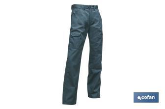 Pantaloni da lavoro | Modello Servet | Vari colori | Composizione: 65% poliestere e 35% cotone - Cofan