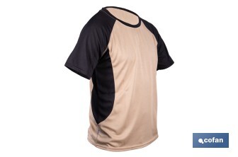 Camiseta técnica de trabajo | Tejido transpirable | Material: 100 % poliéster | Disponible en varias tallas y colores | Personalizable con tu logo - Cofan