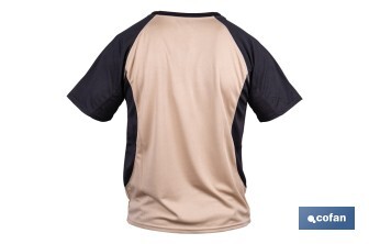 Camiseta técnica de trabajo | Tejido transpirable | Material: 100 % poliéster | Disponible en varias tallas y colores | Personalizable con tu logo - Cofan