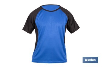 Camiseta técnica de trabajo | Tejido transpirable | Material: 100 % poliéster | Disponible en varias tallas y colores | Personalizable con tu logo - Cofan