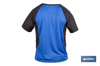 Camiseta técnica de trabajo | Tejido transpirable | Material: 100 % poliéster | Disponible en varias tallas y colores | Personalizable con tu logo - Cofan
