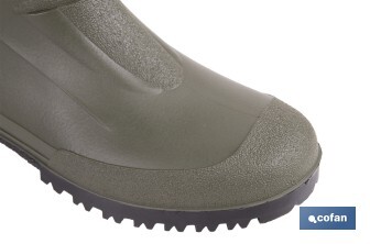 Bota de Agua | Alta | Fabricada PVC | Cor Verde | Forro Interior de Malha - Cofan