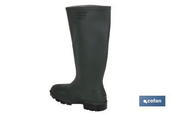 Hohe Regenstiefel aus PVC (Grün) - Cofan