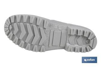 Bota de Agua | Alta | Fabricada en PVC | Color Blanco | Suela Antideslizante y Resistente a la Abrasión - Cofan