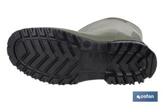 Rain Boot | Half-Cut Rain Boot | PVC | Green | Non-slip sole - Cofan