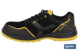 Safety Trainers | Security S3-SRC | Montiel Model | Black | Non-Slip Sole - Cofan