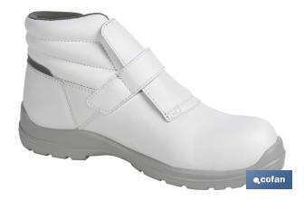 Botte S2 SRC Blanche | Pointures disponibles du 35 au 47 | Modèle White Eagle - Cofan