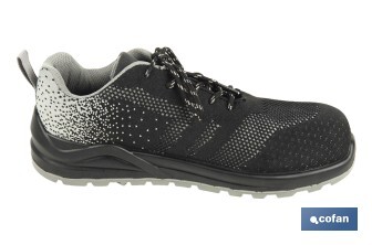 Zapato deportivo S1 PS SR FO Modelo Sierra | Con puntera y plantilla antiperforación | Disponible desde la talla 35 hasta la 47 - Cofan