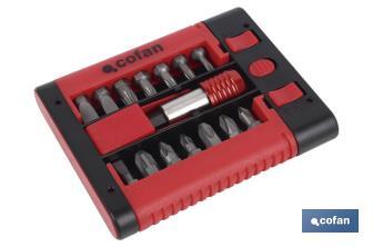 1/4" Bits - Satz. - Cofan