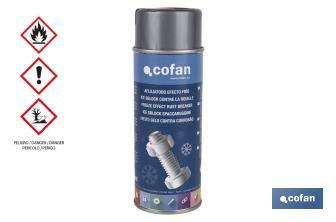 Dégrippant à effet froid 400 ml | Désoxydant avec effet givrant | Refroidissement intense des pièces à dégripper ou séparer - Cofan