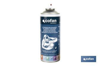 Anti-adesivo para soldadura 400 ml | Para evitar que as faíscas manchem o material a soldar | Proteção contra salpicos - Cofan