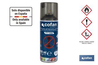 Insetticida per formiche a tripla azione | Formato spray | Bomboletta da 400 ml - Cofan