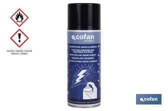 Water-repellent spray 400ml | Suitable for electronic equipment | Suitable for any material exposed to humidity - Cofan