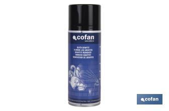 Removedor de Graffiti | Embalagem de 400 ml | Elimina Grafitis, Rabiscos e Adesivos - Cofan