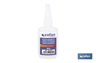 Adhesivo cianoacrilato de alta viscosidad | Pegamento instantáneo de cianoacrilato transparente | Multiusos - Cofan
