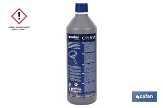Concentrated drain cleaner 1 litre | Suitable for pipes and drains | Concentrated drain cleaner | Ideal for sinks and WC - Cofan