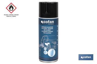 Limpiador de alquitrán en spray 400 ml | Elimina residuos de alquitrán | Ideal para talleres de carrocería - Cofan