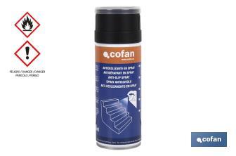 Spray Antideslizante | Cor Transparente | Embalagem 400 ml - Cofan