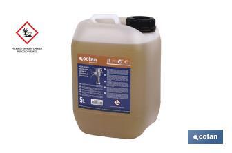 Cutting oil | Cutting fluid | Capacity: 5l | Drilling oil | Universal product for all types of instruments and machinery - Cofan