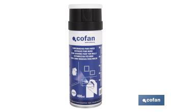 Stain block spray paint for walls | White | 400ml - Cofan