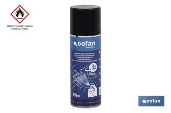 Spray Higienizante Desechable | Monodosis | Capacidad 200 ml | Elimina olores y desinfecta todo tipo de superficies - Cofan