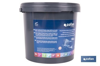 Toalhitas Antibacterianas para limpeza de mãos | 100 unidades por produto | Toalhas humedecidas com extrato de Aloe Vera - Cofan