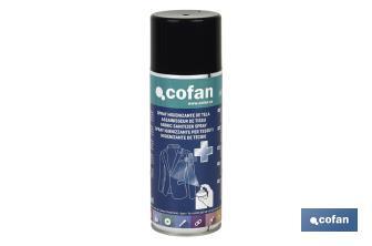 Désinfectant pour tissus | Contenu du spray de 400 ml | Idéal pour désinfecter toutes sorte de textiles et vêtements - Cofan