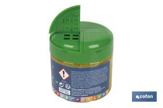 Gel de citronela con esencia de limón | Ahuyentador de insectos natural y duradero | Duración de hasta 4 semanas - Cofan
