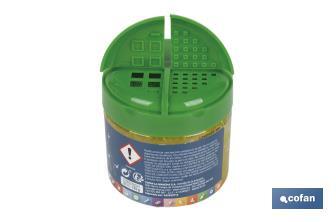 Gel de citronela con esencia de limón | Ahuyentador de insectos natural y duradero | Duración de hasta 4 semanas - Cofan