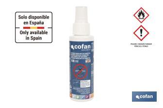 Repelente de insectos | Protección duradera contra mosquitos y garrapatas | Uso seguro para toda la familia | Capacidad: 100 ml | Uso no profesional - Cofan