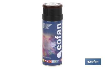 Pintura de Esmalte Acrílica | En Spray | Envase de 400 ml | Varios Colores - Cofan