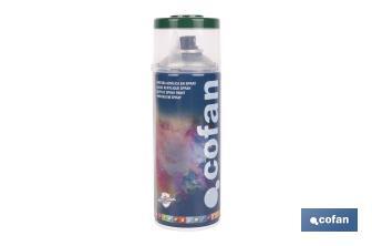 Acrylic enamel paint | Spray | 400ml | Several colours - Cofan