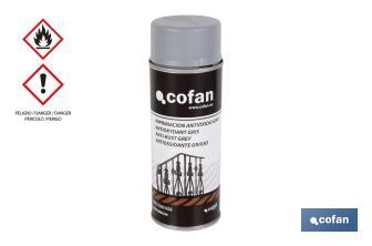 Primer spray | Grigio | Antiruggine | Bomboletta da 400 ml - Cofan