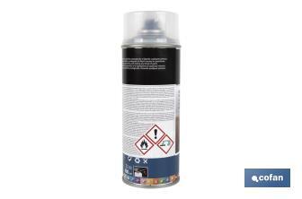 Verniz em Spray | Brilho ou Mate | Embalagem 400 ml | Transparente - Cofan