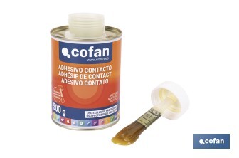 Adhésif de contact Bricofan 500 ml | Colle universelle multi-usages - Cofan