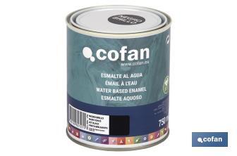 Ecological water-based enamel | 750ml | Several colours - Cofan