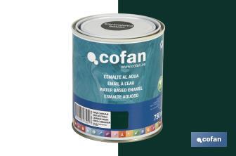 Ecological water-based enamel | 750ml | Several colours - Cofan