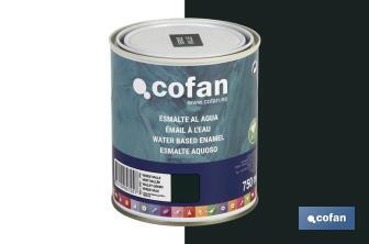Ecological water-based enamel | 750ml | Several colours - Cofan