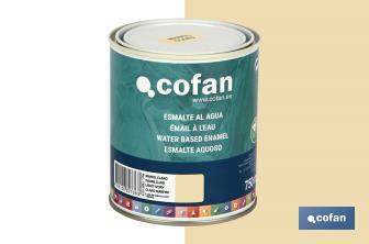 Ecological water-based enamel | 750ml | Several colours - Cofan