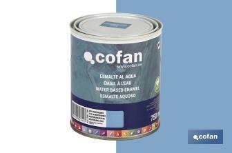 Ecological water-based enamel | 750ml | Several colours - Cofan