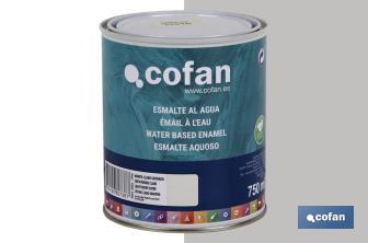 Ecological water-based enamel | 750ml | Several colours - Cofan