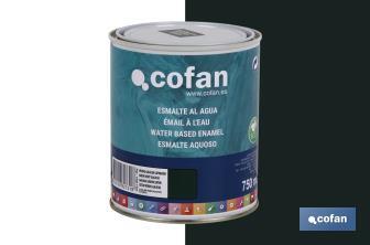 Ecological water-based enamel | 750ml | Several colours - Cofan