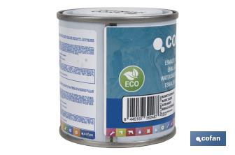 Smalto ecologico all'acqua | Latta da 750 ml | Vari colori - Cofan