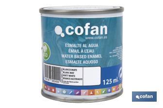 Émail écologique à l'eau | Emballage de 750 ml | Plusieurs couleurs - Cofan