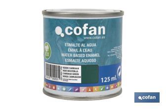 Émail écologique à l'eau | Emballage de 750 ml | Plusieurs couleurs - Cofan