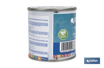 Smalto ecologico all'acqua | Latta da 750 ml | Vari colori - Cofan